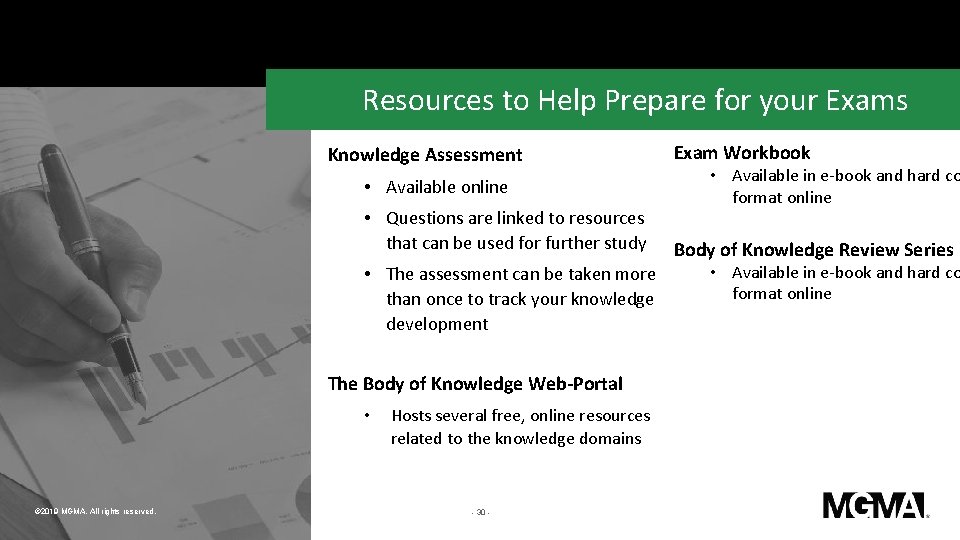 Resources to Help Prepare for your Exams Knowledge Assessment • Available online • Questions