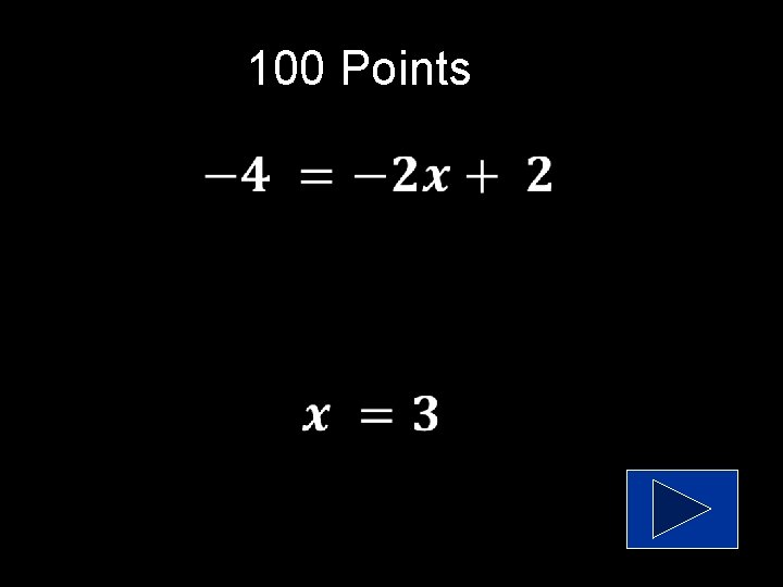 100 Points 