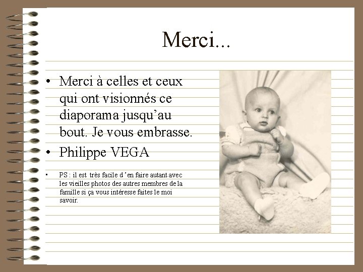 Merci. . . • Merci à celles et ceux qui ont visionnés ce diaporama