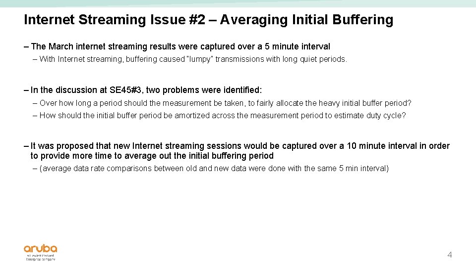 Internet Streaming Issue #2 – Averaging Initial Buffering – The March internet streaming results
