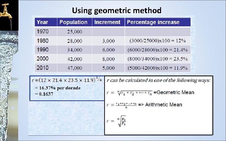 Using geometric method 