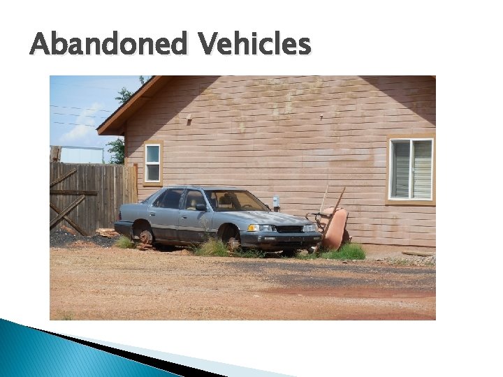 Abandoned Vehicles 