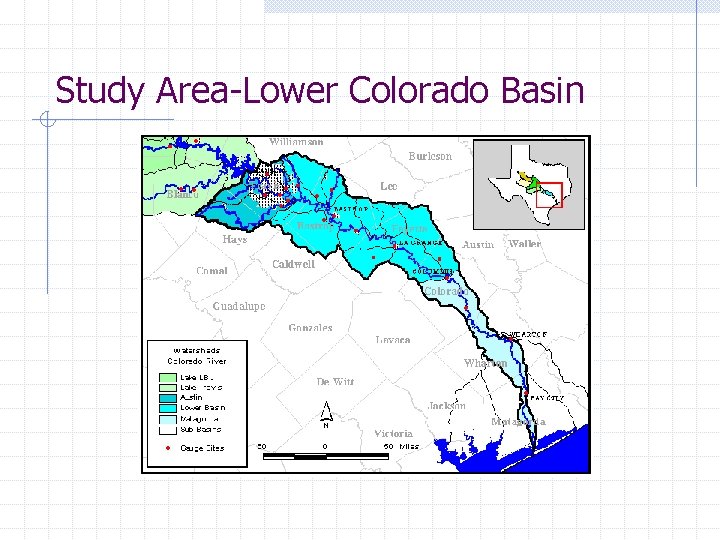 Study Area-Lower Colorado Basin 