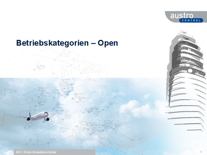 Betriebskategorien – Open DCC - Drone Competence Center 6 