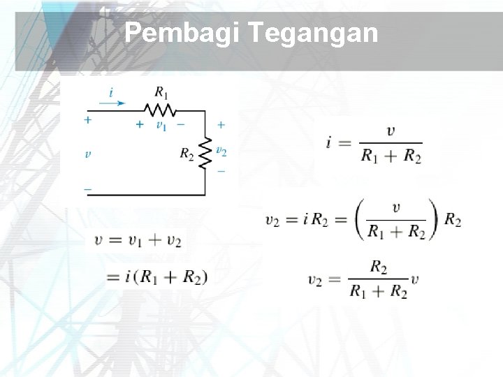 Pembagi Tegangan 