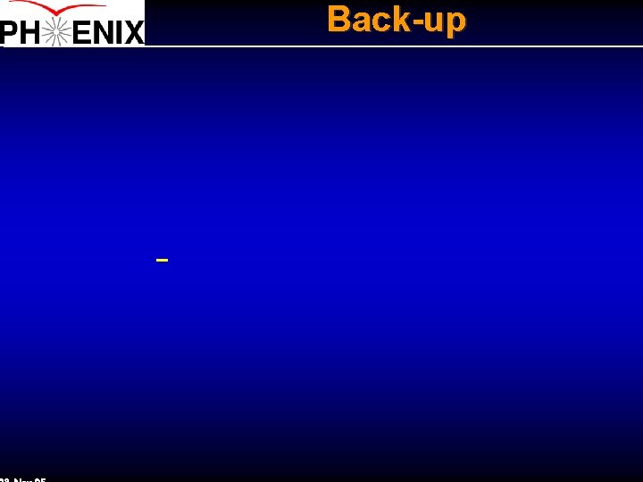 Back-up 