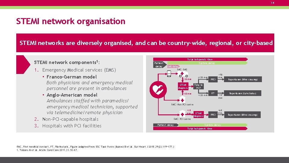 14 STEMI network organisation STEMI networks are diversely organised, and can be country-wide, regional,