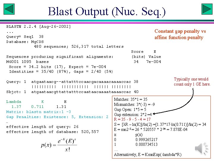 Blast Output (Nuc. Seq. ) BLASTN 2. 2. 4 [Aug-26 -2002]. . . Query=
