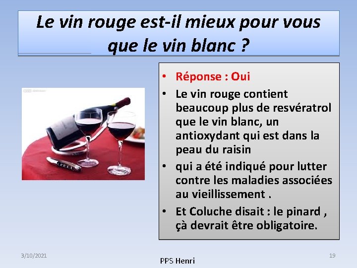 Le vin rouge est-il mieux pour vous que le vin blanc ? • Réponse Le vin rouge est-il mieux pour vous que le vin blanc ? • Réponse