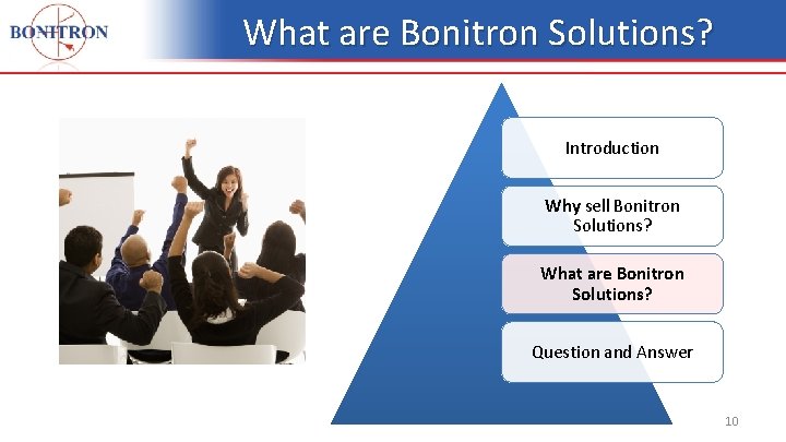 What are Bonitron Solutions? Introduction Why sell Bonitron Solutions? What are Bonitron Solutions? Question What are Bonitron Solutions? Introduction Why sell Bonitron Solutions? What are Bonitron Solutions? Question