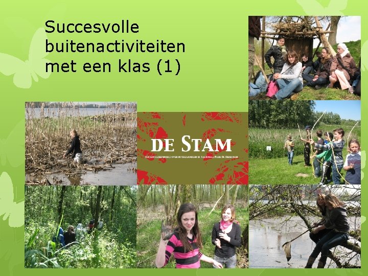 Succesvolle buitenactiviteiten met een klas (1) 