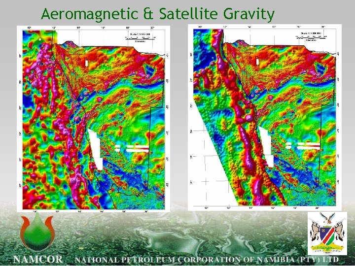 Aeromagnetic & Satellite Gravity 