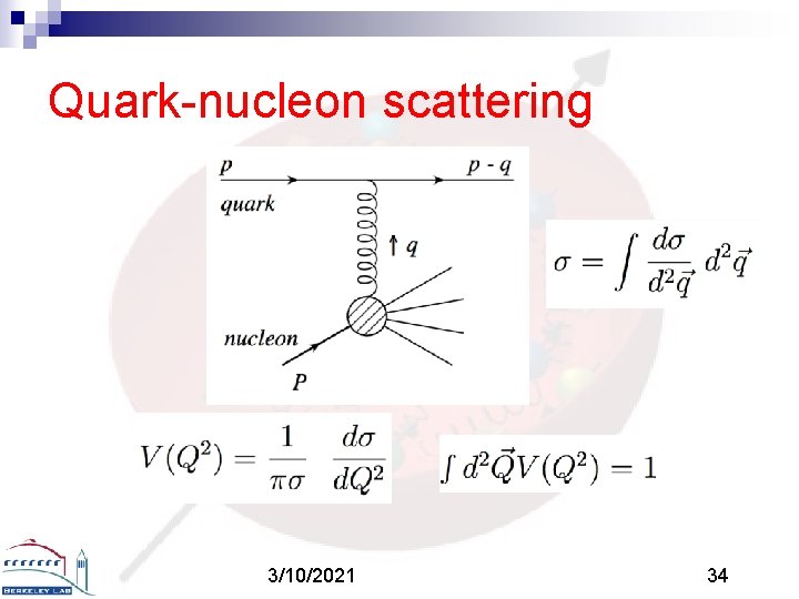 Quark-nucleon scattering 3/10/2021 34 