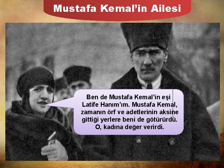 Mustafa Kemal’in Ailesi i g l i B m! u r o Y Zübeyde
