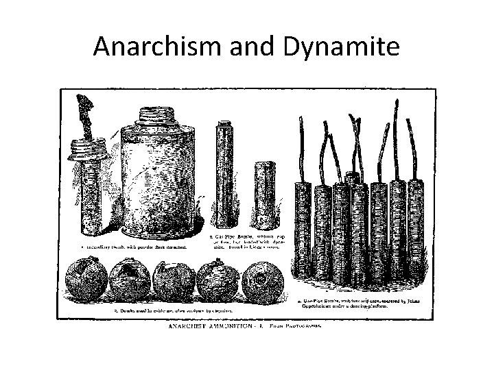 Anarchism and Dynamite 