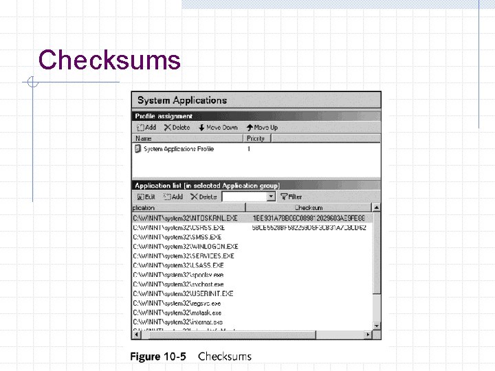 Checksums 
