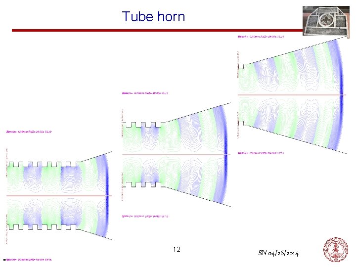 Tube horn 12 OPERATED BY STANFORD UNIVERSITY FOR THE U. S. DEPT. OF ENERGY