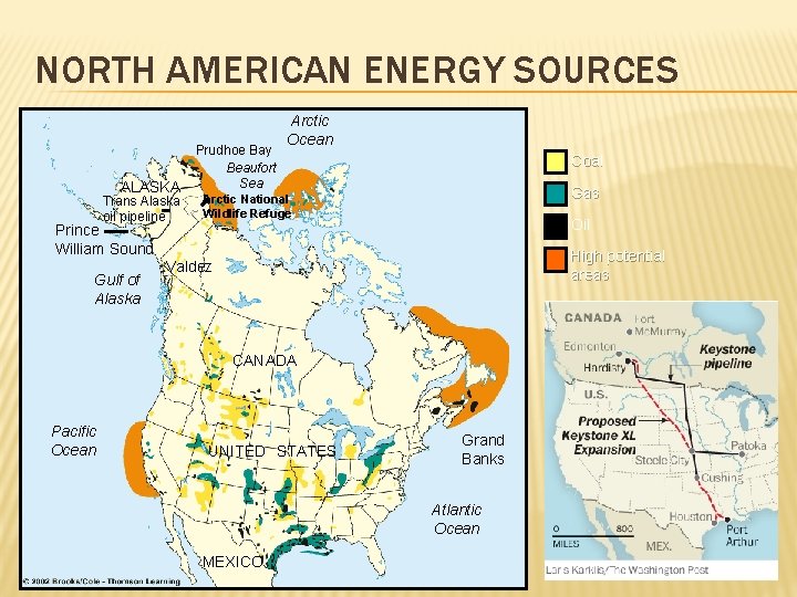 NORTH AMERICAN ENERGY SOURCES ALASKA Trans Alaska oil pipeline Prudhoe Bay Beaufort Sea Arctic