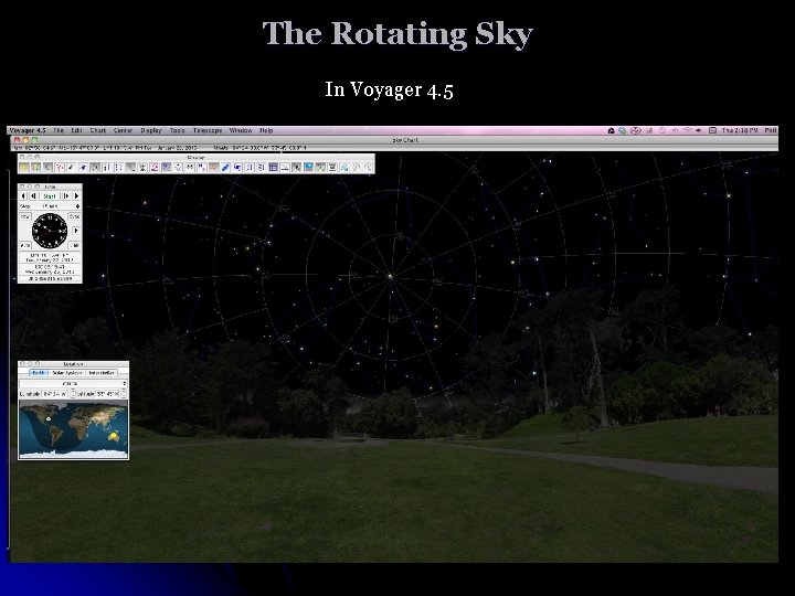The Rotating Sky In Voyager 4. 5 