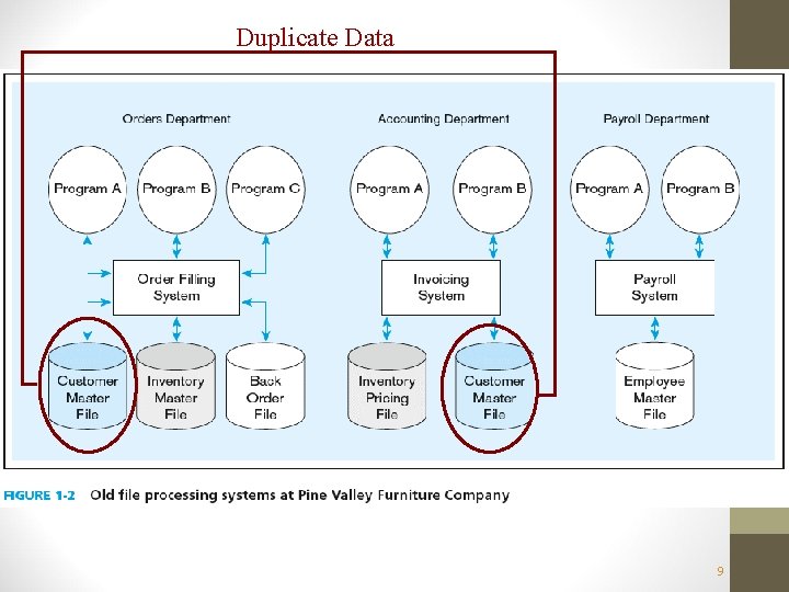 Duplicate Data 9 Duplicate Data 9