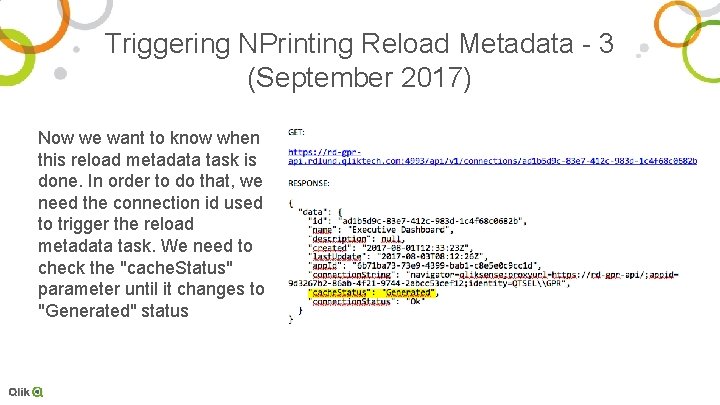 Triggering NPrinting Reload Metadata - 3 (September 2017) Now we want to know when