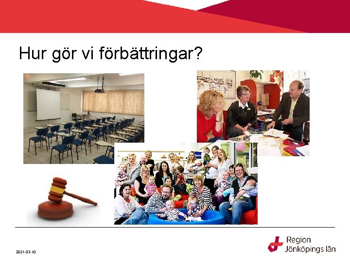 Hur gör vi förbättringar? 2021 -03 -10 