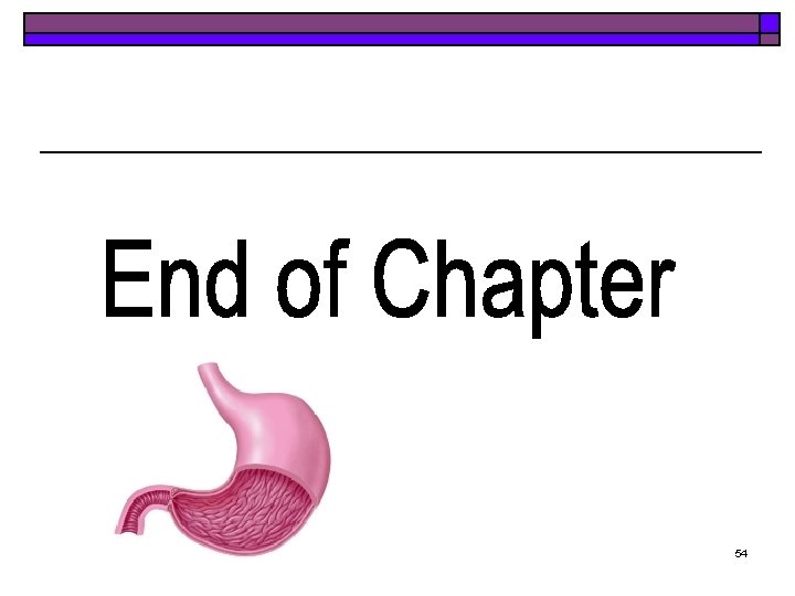 End of Chapter 54 