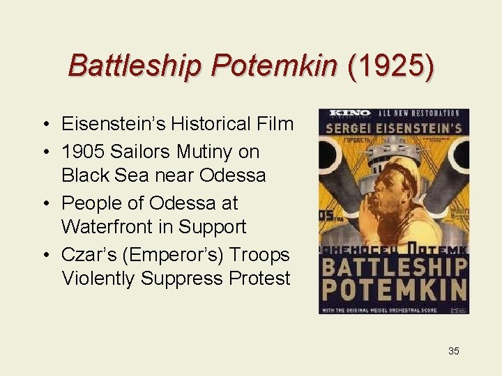Battleship Potemkin (1925) • Eisenstein’s Historical Film • 1905 Sailors Mutiny on Black Sea