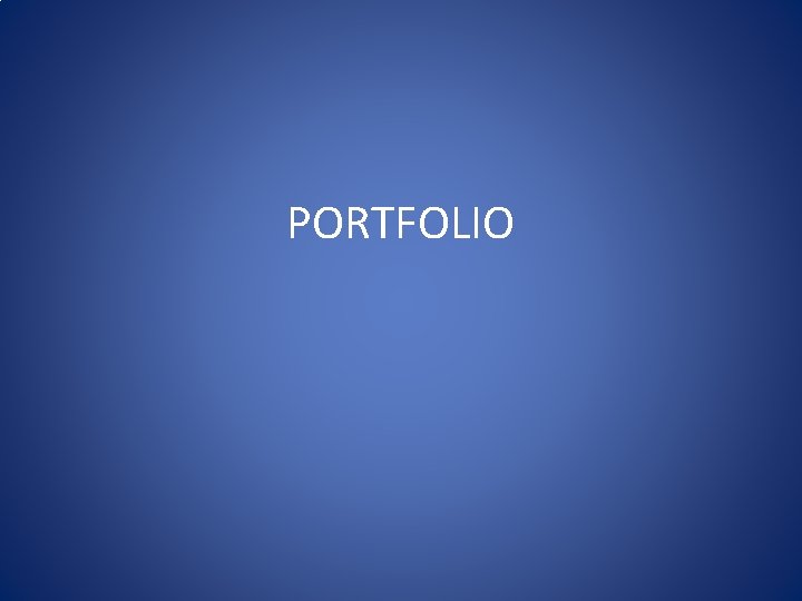 PORTFOLIO 