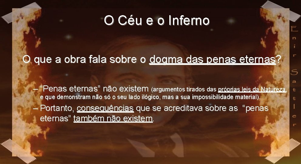 O Céu e o Inferno O que a obra fala sobre o dogma das