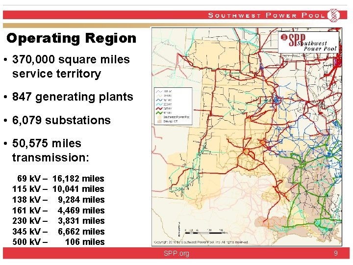 Operating Region • 370, 000 square miles service territory • 847 generating plants • Operating Region • 370, 000 square miles service territory • 847 generating plants •