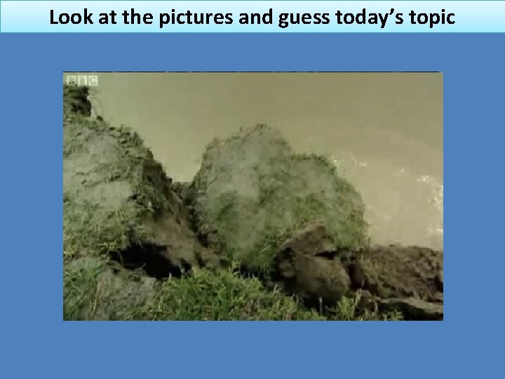 Look at the pictures and guess today’s topic 