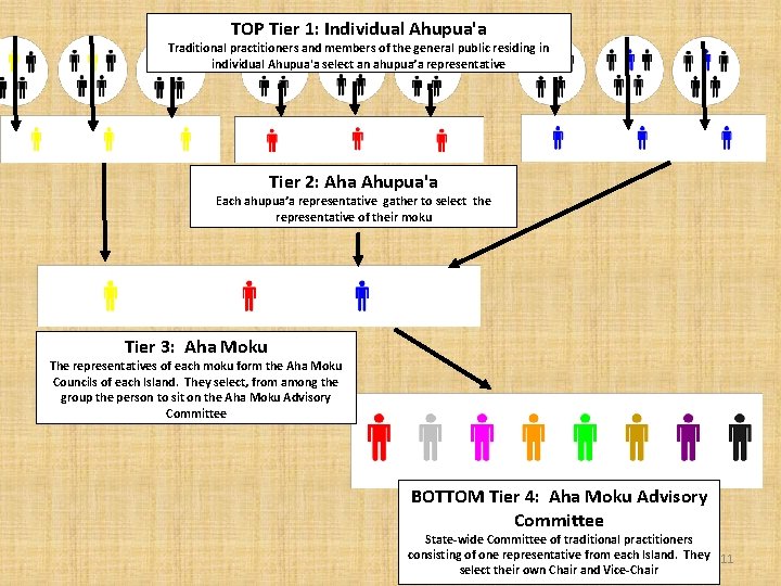 TOP Tier 1: Individual Ahupua'a Traditional practitioners and members of the general public residing TOP Tier 1: Individual Ahupua'a Traditional practitioners and members of the general public residing
