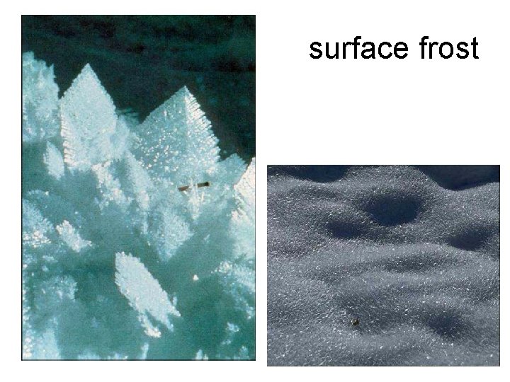 surface frost 