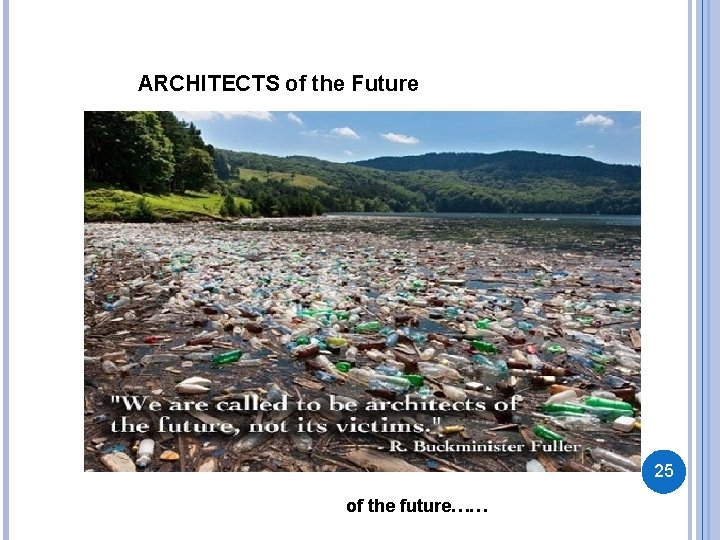 ARCHITECTS of the Future 25 of the future…… ARCHITECTS of the Future 25 of the future……