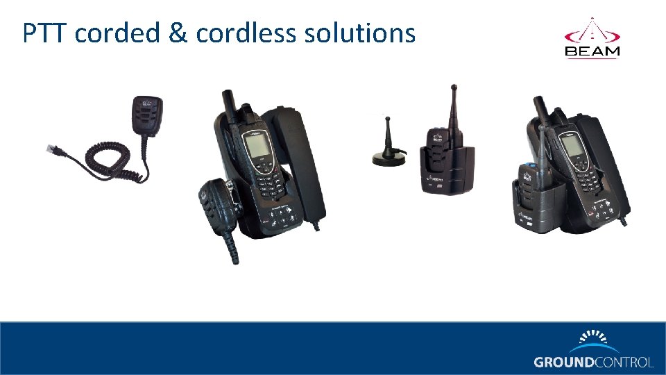 PTT corded & cordless solutions 