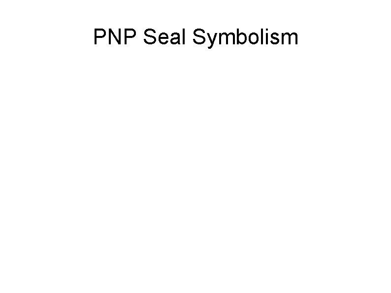 PNP Seal Symbolism 