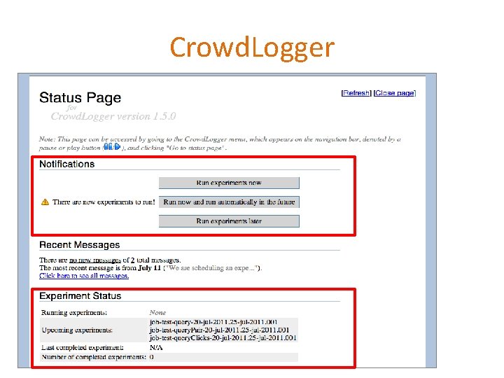 Crowd. Logger Crowd. Logger