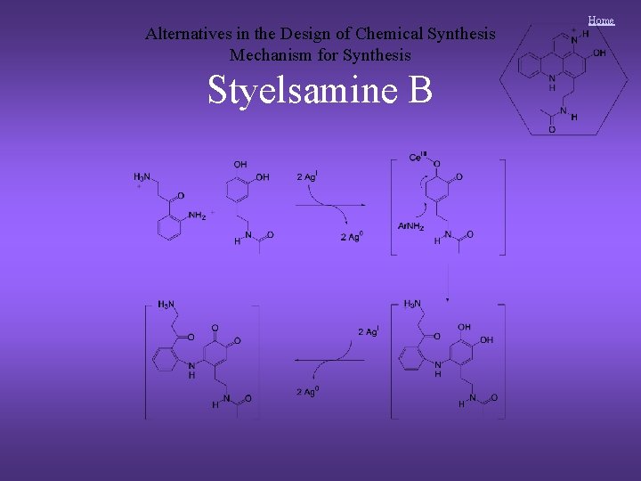 Alternatives in the Design of Chemical Synthesis Mechanism for Synthesis Styelsamine B Home 