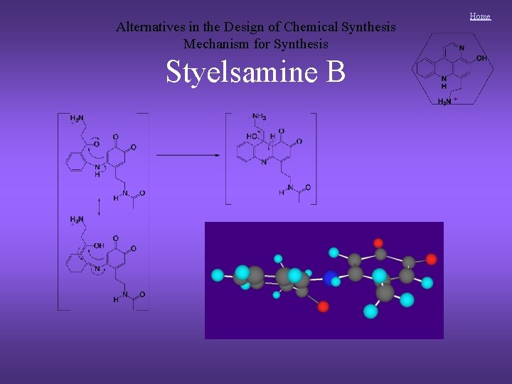 Alternatives in the Design of Chemical Synthesis Mechanism for Synthesis Styelsamine B Home 