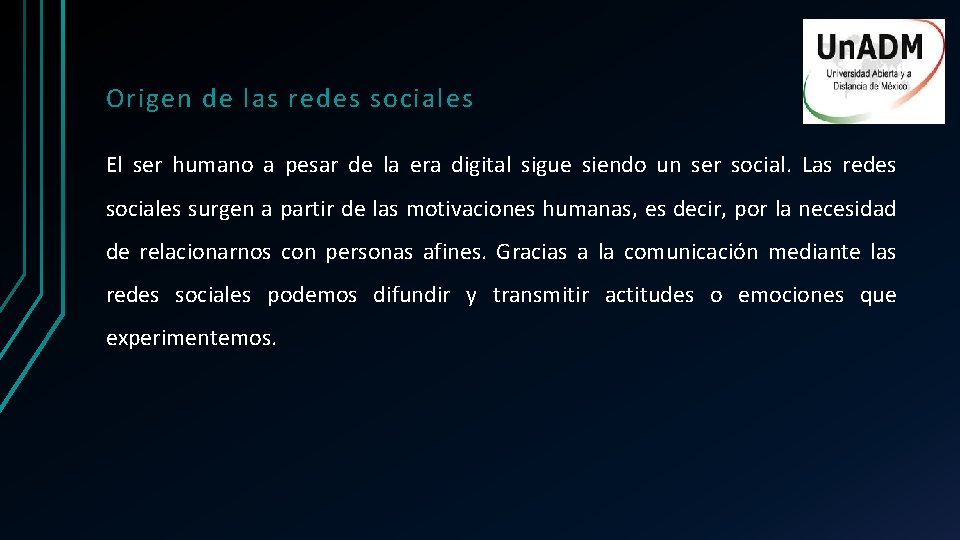 Origen de las redes sociales El ser humano a pesar de la era digital