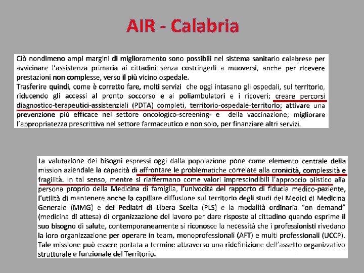 AIR - Calabria 