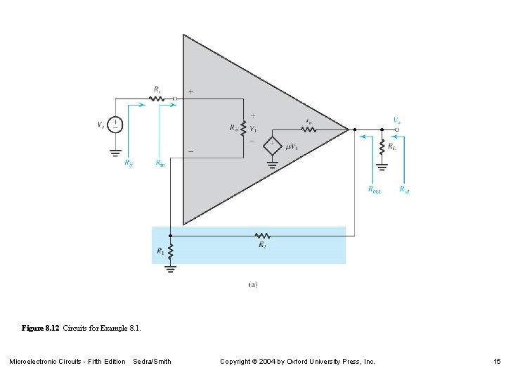 Figure 8. 12 Circuits for Example 8. 1. Microelectronic Circuits - Fifth Edition Sedra/Smith