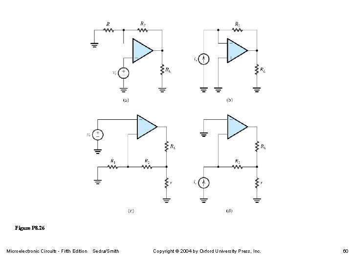 Figure P 8. 26 Microelectronic Circuits - Fifth Edition Sedra/Smith Copyright 2004 by Oxford