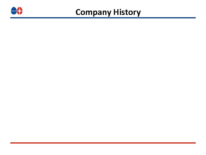 Company History 