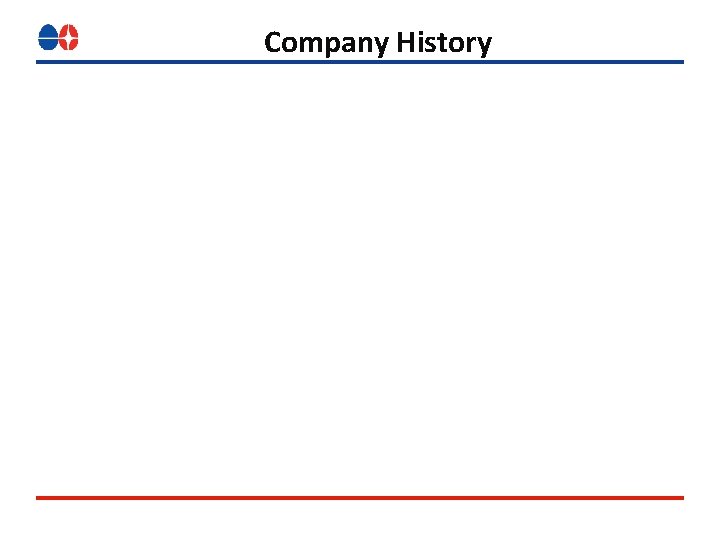 Company History Company History