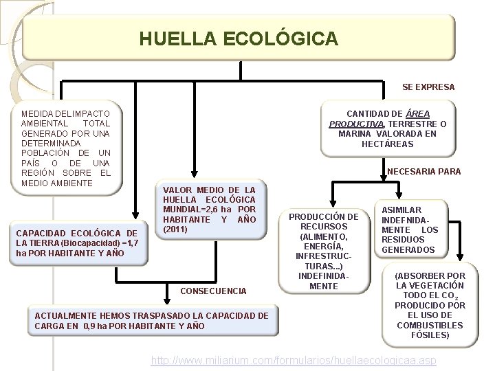 HUELLA ECOLÓGICA SE EXPRESA MEDIDA DEL IMPACTO AMBIENTAL TOTAL GENERADO POR UNA DETERMINADA POBLACIÓN