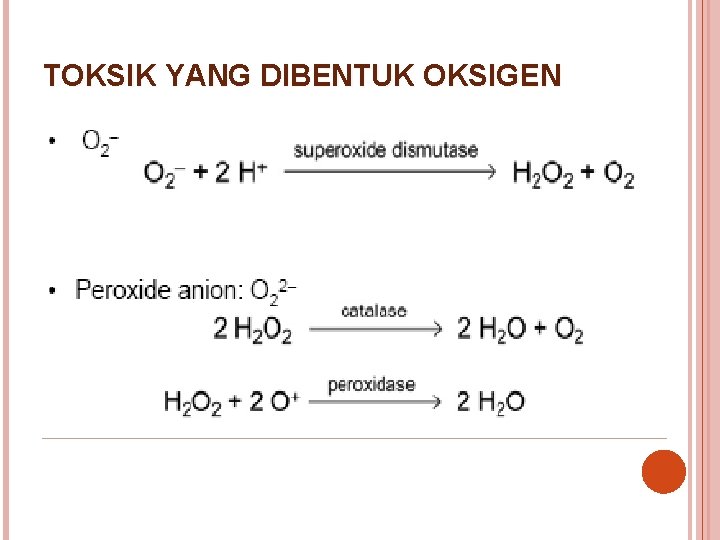 TOKSIK YANG DIBENTUK OKSIGEN 