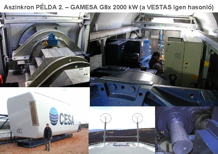 Aszinkron PÉLDA 2. – GAMESA G 8 x 2000 k. W (a VESTAS igen