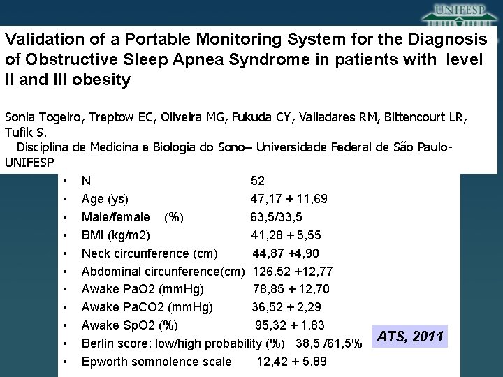 Validation of a Portable Monitoring System for the Diagnosis of Obstructive Sleep Apnea Syndrome